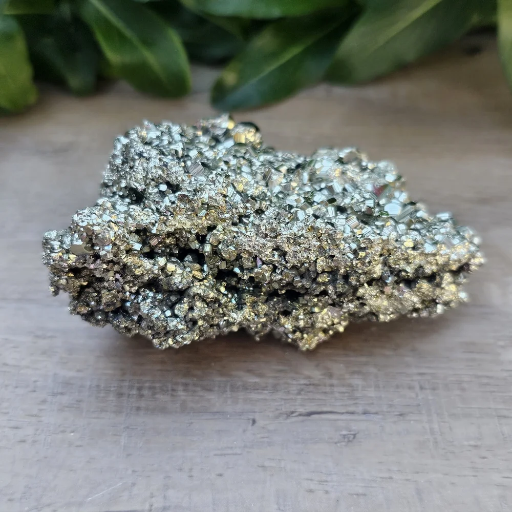 Pyrite Crystal Cluster - Picture 3 of 5